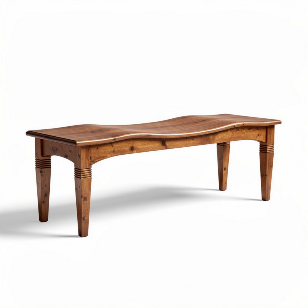 Natural wood crafting table for home office dimensions 150 x 60 x 40cm